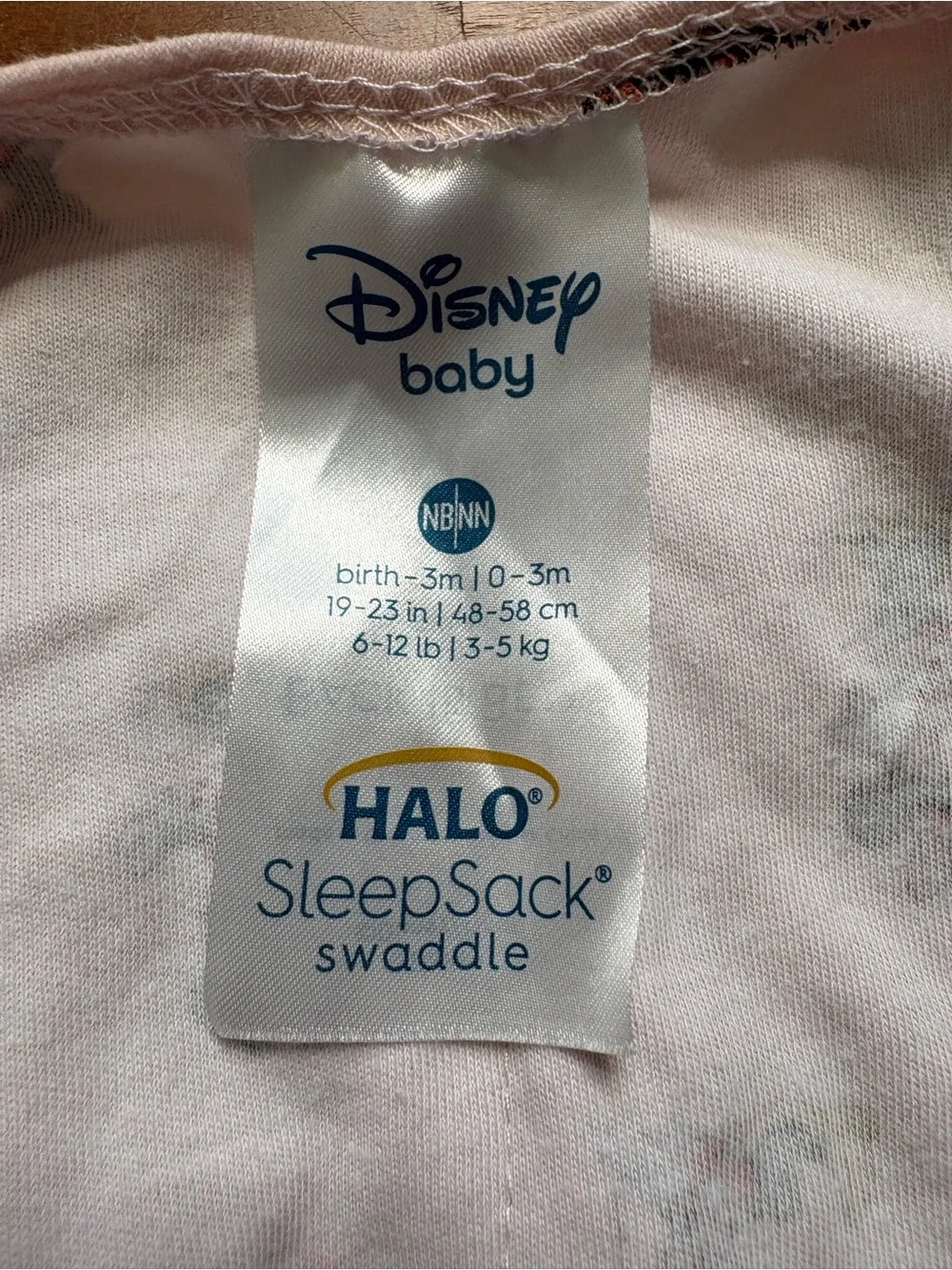 Disney Halo Minnie Mouse Sleepsack Swaddle